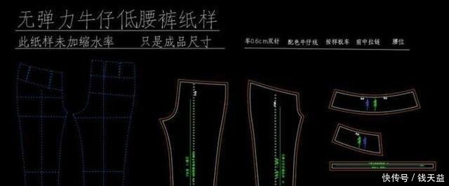 各种裤型研究分析-服装打版