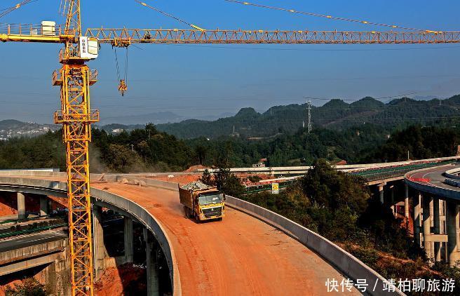 广东喜迎新高速，按照双向6车道标准修建，有望2019年通车