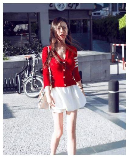 街拍：图1高挑曼妙，图3热情似火，图8细腻柔滑