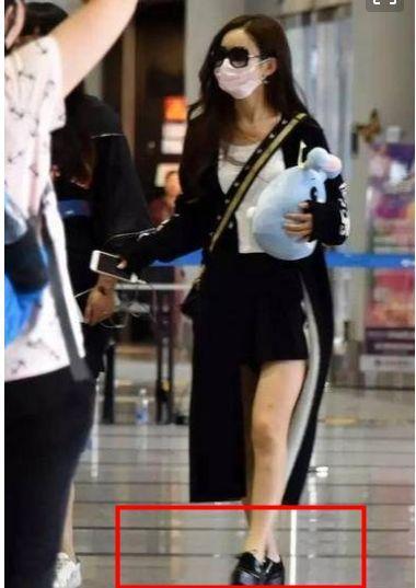 韩雪的鞋子, 完美诠释了什么叫一双鞋毁全身, 网友: 有颜就是任性