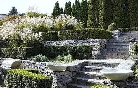 『庭院』坡地庭院,高差处理的细节之美