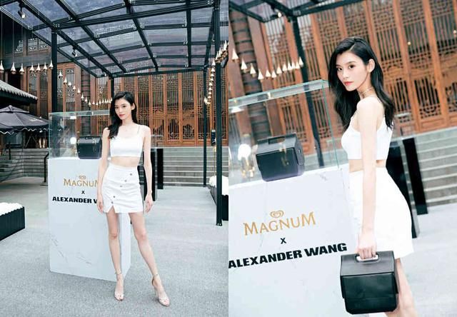 奚梦瑶为了火真拼，机场照穿露脐装一转身却吓坏网友，真不如不穿