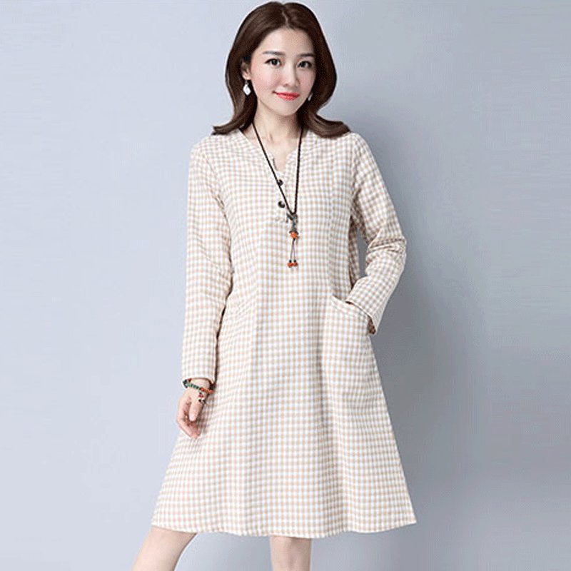 60后妈妈，别穿得太土气!9月刚上架的棉麻装，款款减龄又好看