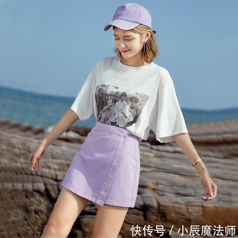 「随意搭配一」女神半身裙合集:撩汉小短裙这样穿,潮流时尚又迷人