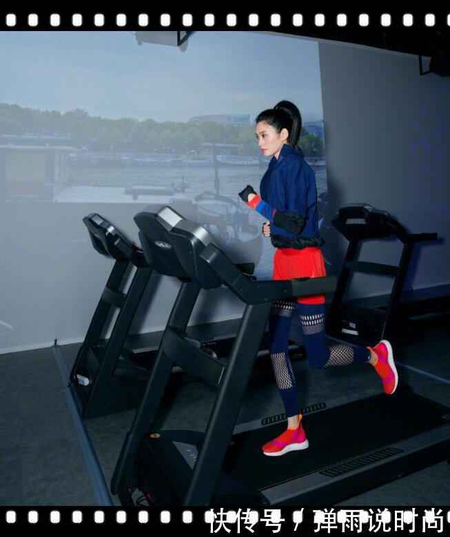 89年的奚梦瑶身材这么好还要健身 凹凸有致 高级脸还这么努力