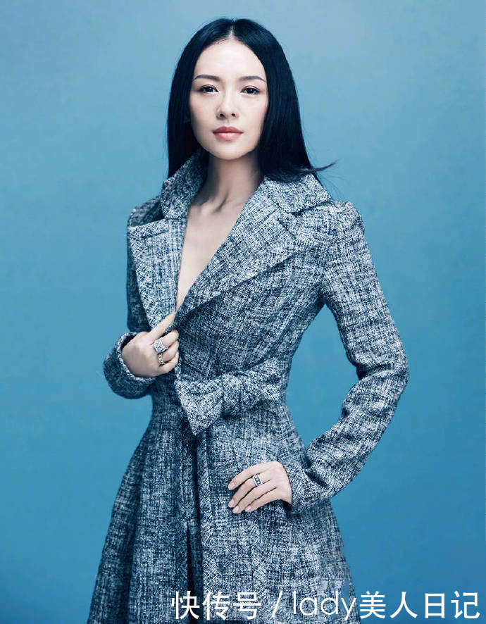 章子怡的高级范没有人能比！这个大红色，除了她自己，没人配得上