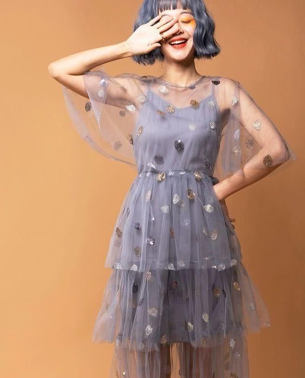 #仙女裙#春夏元气穿搭,超仙显瘦连衣裙,少女感满满,是心动的感觉!