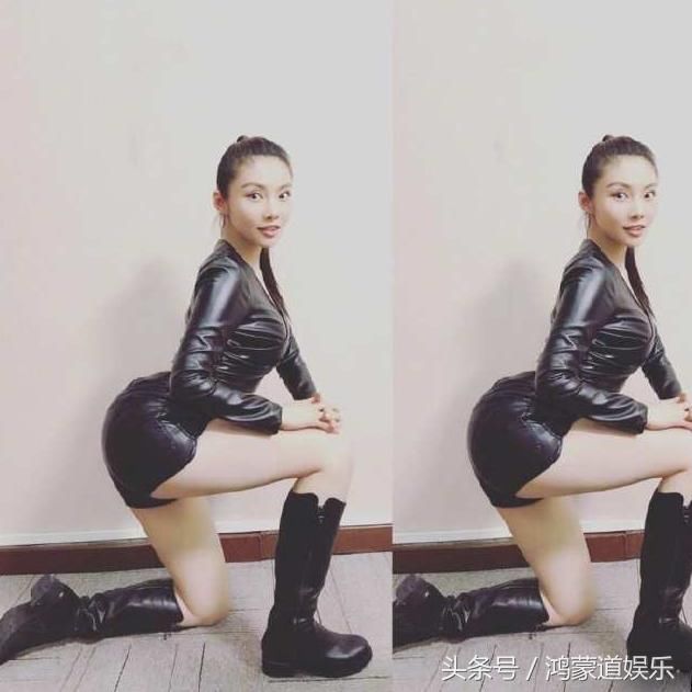 余罪徐冬冬皮裤装，前凸后翘都是亮点！网友：身材真的是太赞了