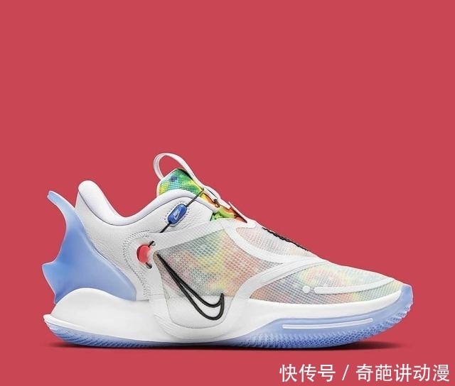  『篮球鞋』炫彩扎染装扮自动系带篮球鞋AdaptBB20新配色释出