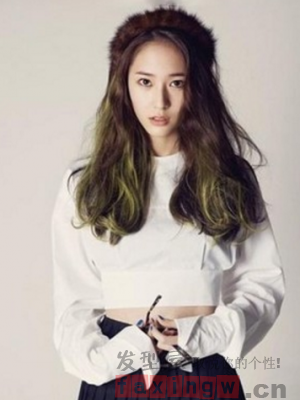 气质迷人中分发型 感受中分带给你的时尚魅力