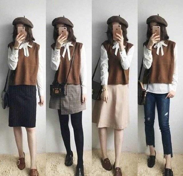  「女生」初春温柔气质穿搭，小个子女生这样穿显高又显瘦，秒变女神范十足