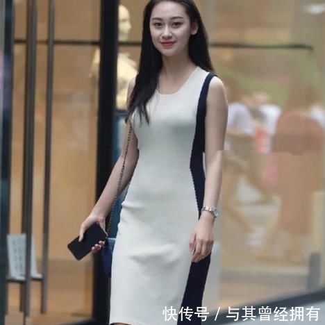 气质|小姐姐的无袖连衣裙,轻松成为迷倒众人的气质女神