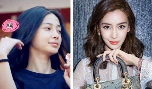 涂口红和不涂口红差距太大,热巴女神气质全无,赵丽颖被助理抢镜