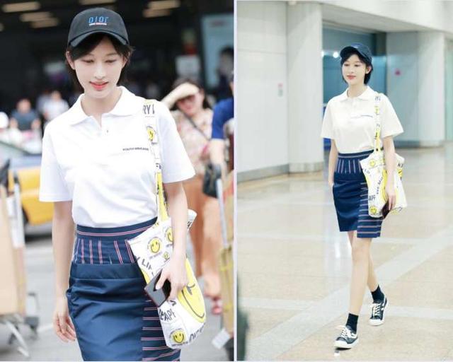 张俪穿露脐装马甲线吸睛 关注点都在上半身因肚脐环