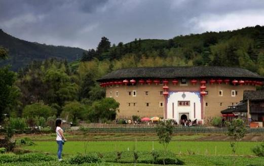 福建因电影闻名的村子，村里一棵“千年古树”，需十人才能围住