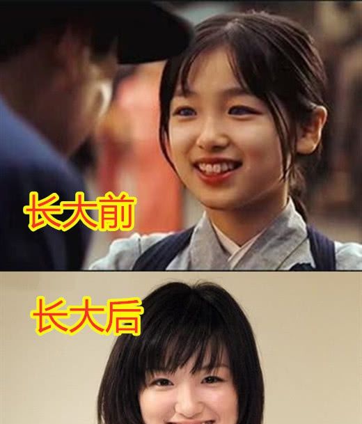 童星长大前vs后:小千代成熟,关晓彤漂亮依旧,而她不忍直视!