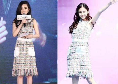 杨幂撞衫凯特王妃同一件衣服, 却穿出两种截然不同的风格