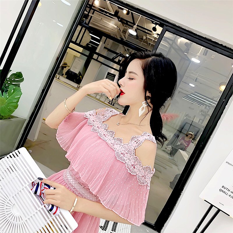 夏日里姐妹淘的各种轰趴聚会,穿上这件名媛连衣裙,让你闪耀全场