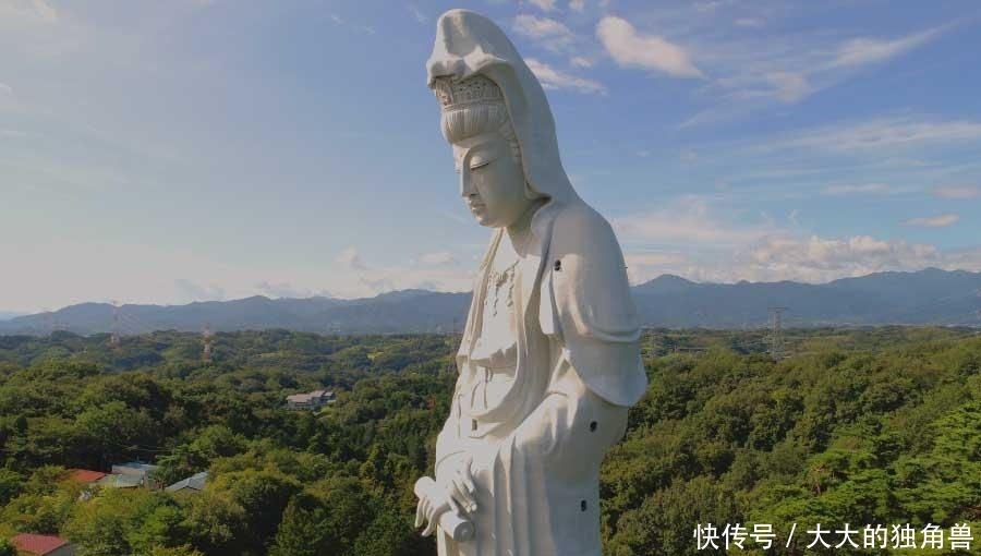 日本最高的观音像，一到晚上就很“诡异”，游客看到都不敢出门！