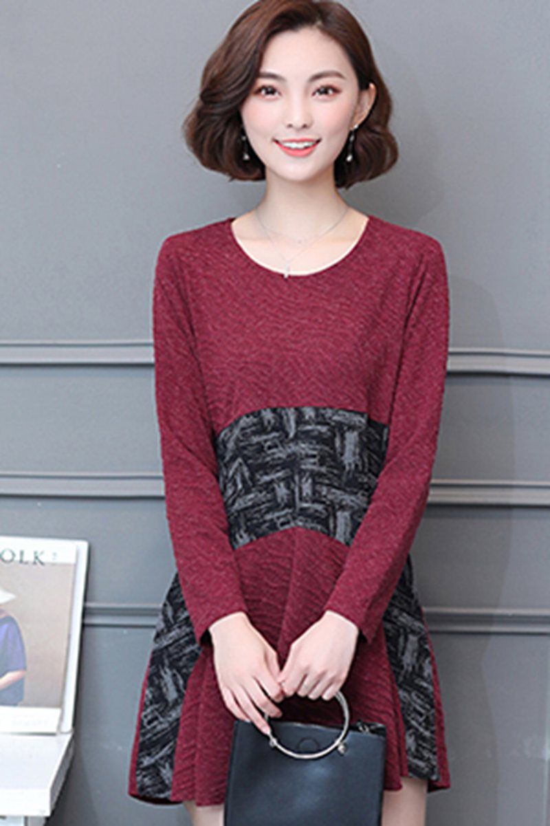 9月秋裙又火了，瞧下面70后这样穿，一款比一款好看，不火才怪