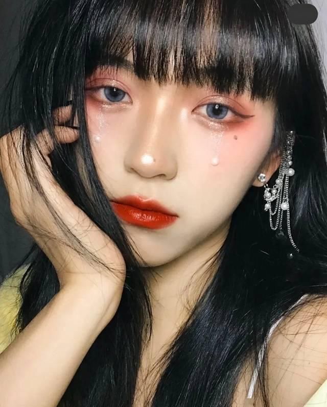  『裴珠』裴珠泫、金请夏的仿妆，看！是仙女落泪~