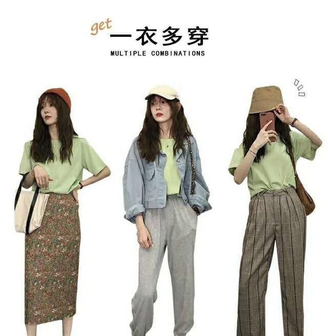 『不少』一衣多穿:一件纯色T恤教你25种穿法,休闲又时髦,学会省不少钱