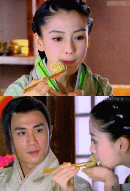 明星的假吃,baby靠错位,关晓彤假的离谱,而她的假吃最受好评