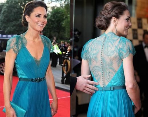 凯特王妃穿蕾丝裙:四肢纤细让人嫉妒，图4后背暴露“小心机”!