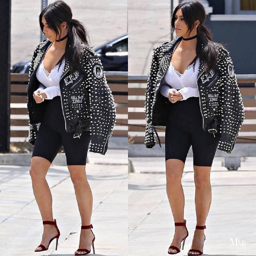 丑的要命的Bike shorts，终于被卡戴珊家族和她们的闺蜜团救活了