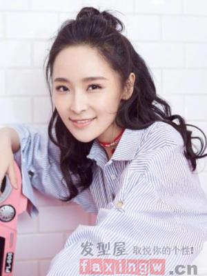 女生中长卷发这样设计 就是女神的打开方式