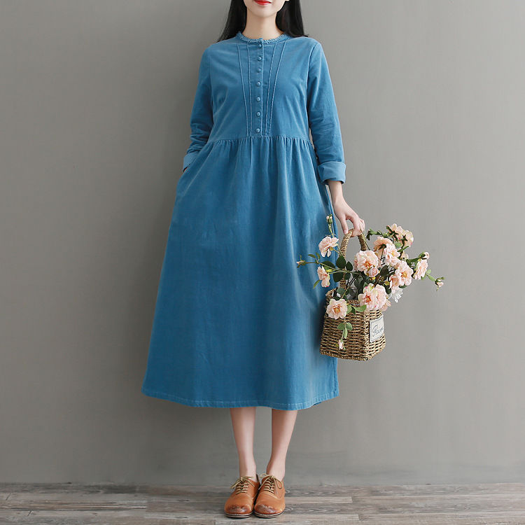 说实话，一次见这么洋气的连衣裙，比旗袍还端庄，妈妈们可别错过