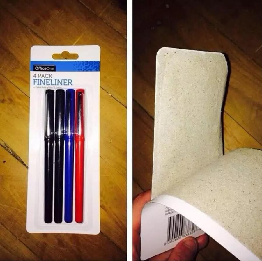 9张让强迫症患者“抓狂”到撞墙的图片 图一到底是撕不撕?