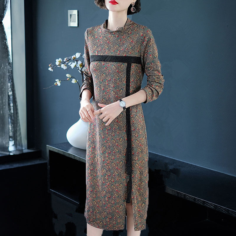 突然发现的素雅秋裙，比棉麻舒适，比欧货洋气，适合60后穿