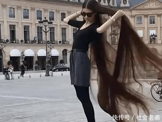 女子25年不剪发成网红，还靠其月赚百万，背后原因让人无语