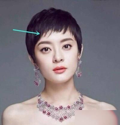 11款刘海在眉毛上面的发型，清凉也好看!