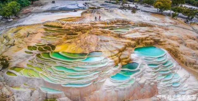 云南“棉花堡”,外观充满诗情画意,被誉为仙人遗田