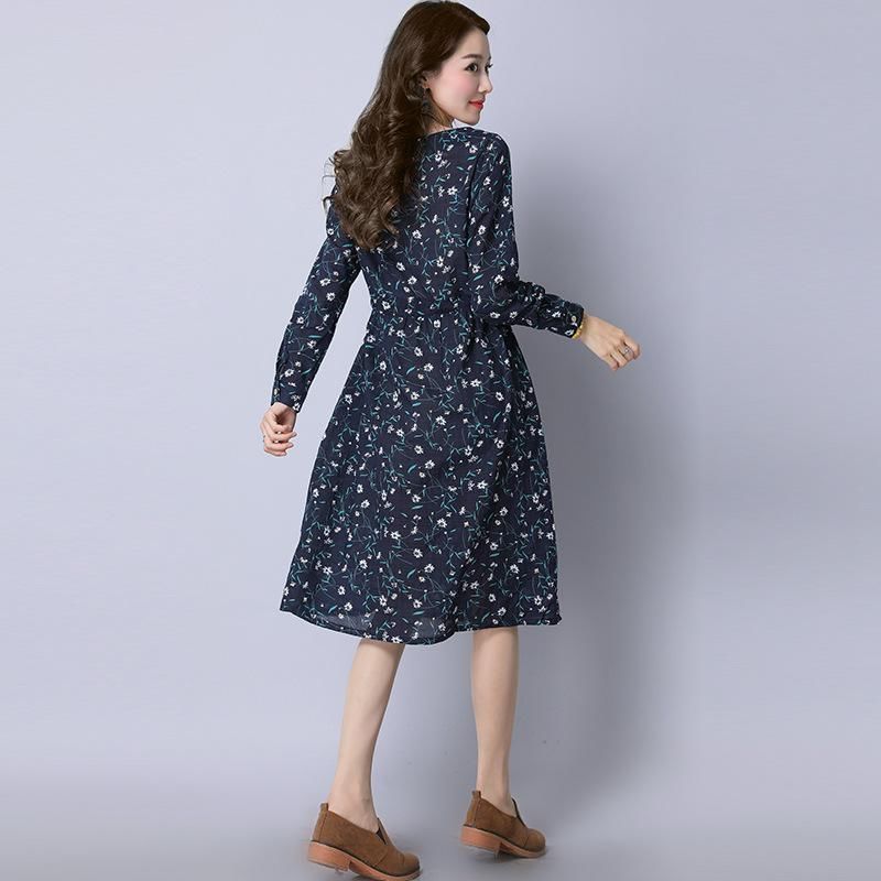 入秋后早晚凉，7080后别穿短款，新出秋裙，一款比一款美嫩