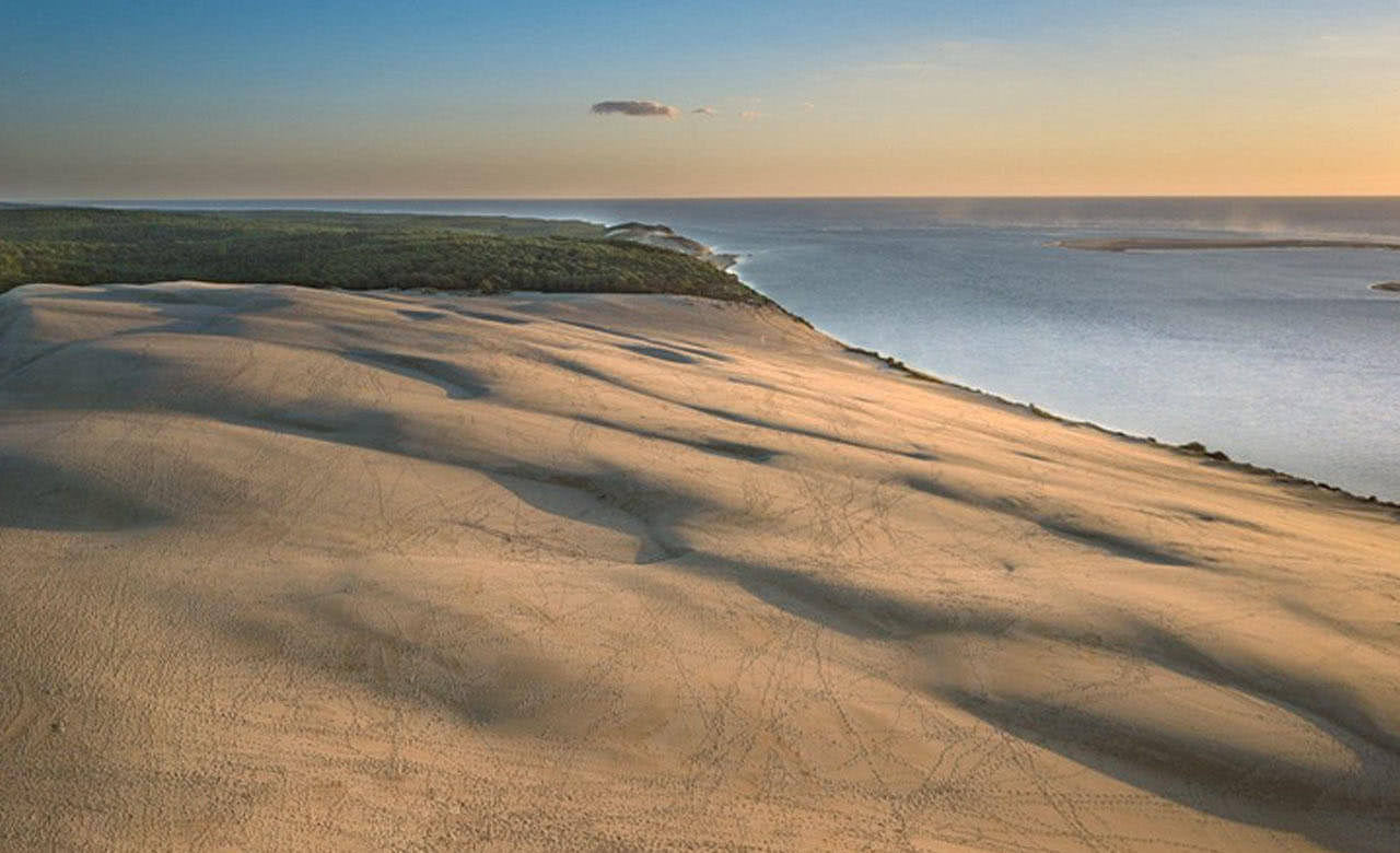 这个沙滩还会抢地盘，每年移动5米，至今已吞掉240公顷森林