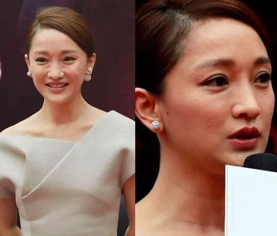 仙子变大婶?46岁朱茵身材发福，裙子都快撑破了!