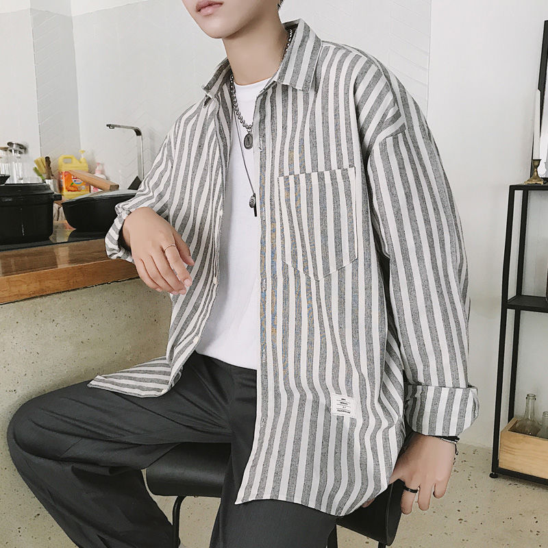 开学季，元气满满男款衬衫，休闲外套尽显顽皮~