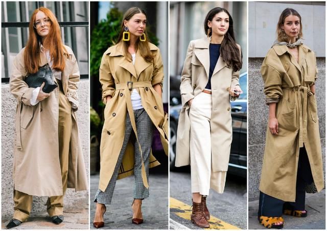 秋天常穿的这四件外套,时髦精都喜欢这么搭,第四种太有范啦
