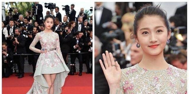 关晓彤最新海边街拍终于美回来了，不过网友们却关注她的下面