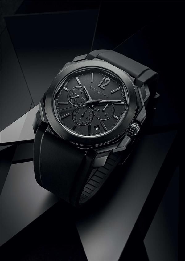 BVLGARI宝格丽OCTO系列重磅推出炫黑腕表新作 演绎当代潮流风范