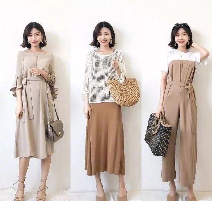 夏季最简单容易搭配的45套穿搭，直接照着穿!