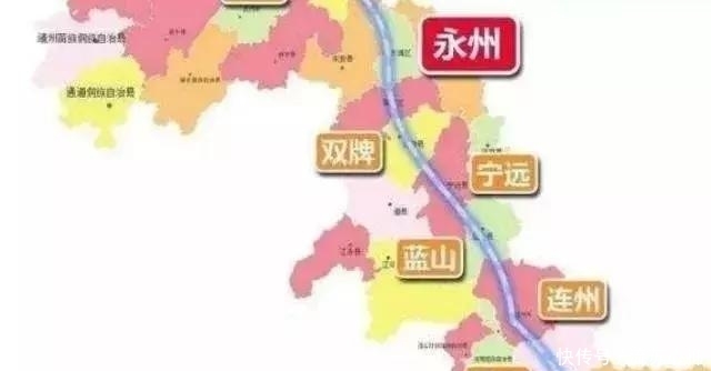 湖南迎来新高铁，这个城市最受益，快来看看是你的家乡吗？