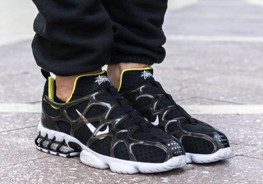 Nike@Stussy x Nike 新联名黑色款上脚照曝光!这款配色香不香?