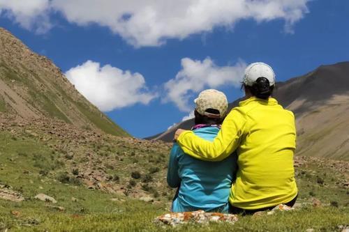 北边百花南青石,祁连苍茫画秋颜--祁连山穿越