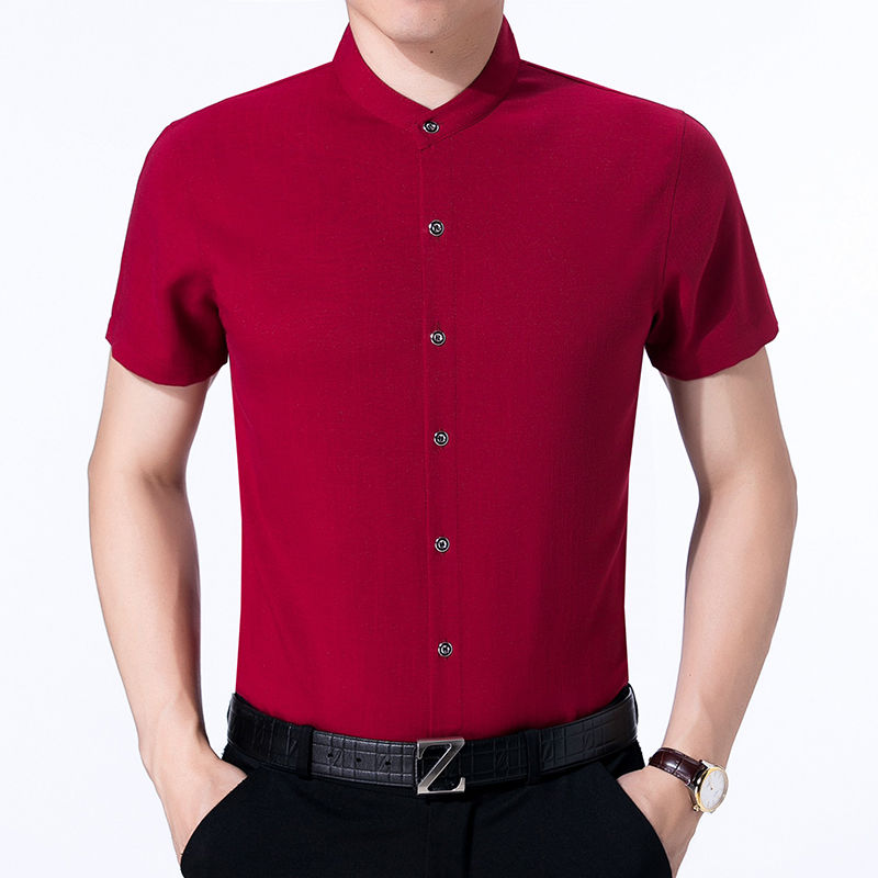 老公发誓再也不穿牛仔裤!穿今年流行的“亚麻衫”,忒年轻了