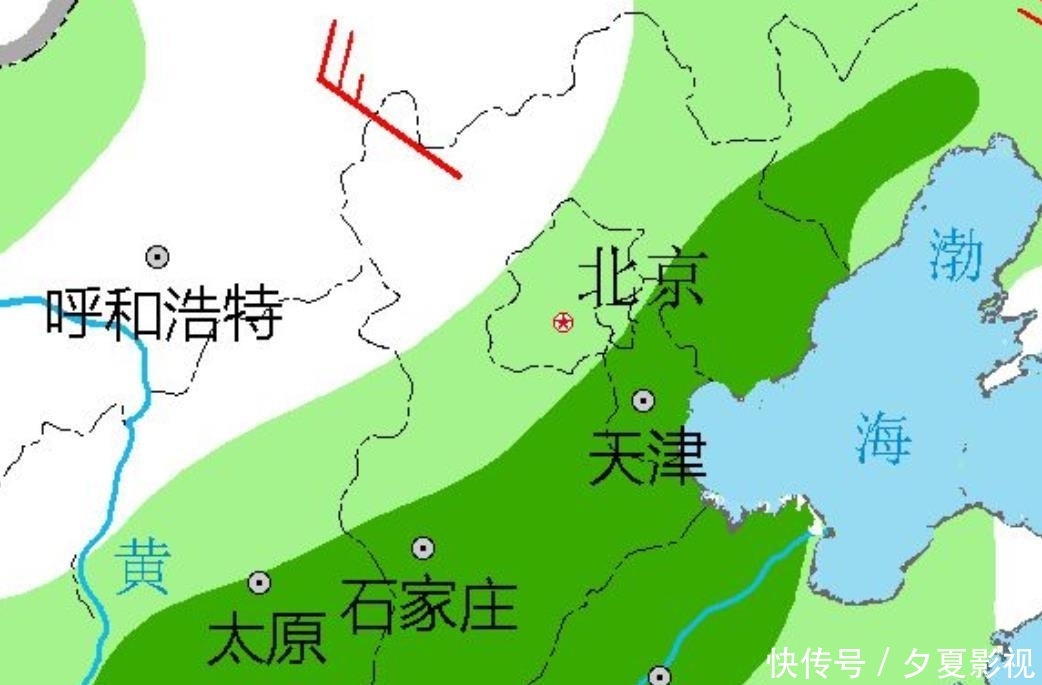  「降雨」河北后天大降温！明晚降雨再度登场！注意阵雨雷阵雨