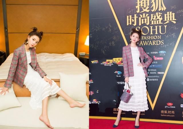 陈瑶对自己真狠!脚踩10cm细针高，脚尖脚背都垂成一条直线了!